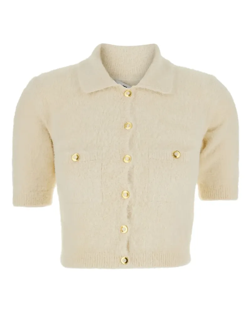 Elisabetta Franchi short-sleeve cardigan - Nude Nude