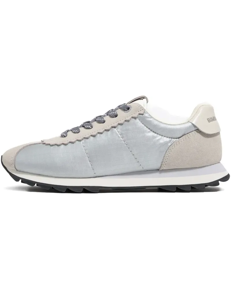 BIMBA Y LOLA 13 18 Retro Sneakers mit Wellenbesatz - Silber Silber