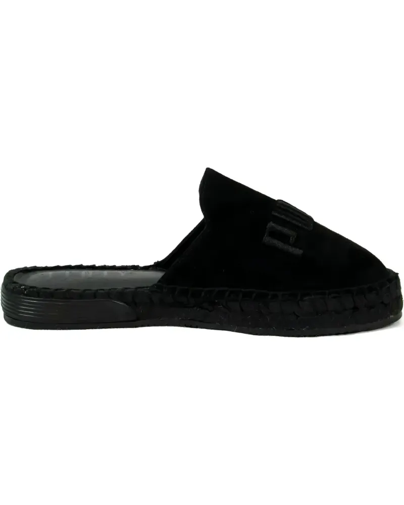 Puma x Fenty by Rihanna Espadrilles aus Wildleder - BLACK Black