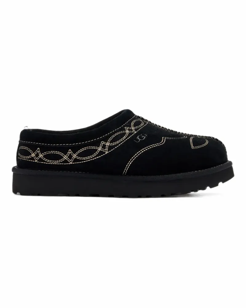 UGG Tasman Slipper aus Wildleder - Schwarz Schwarz