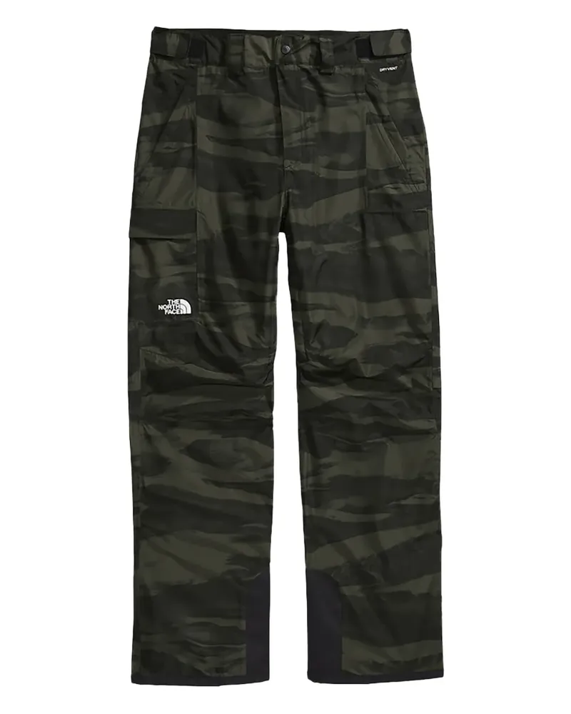 The North Face camouflage-pattern trousers - Grün Grün
