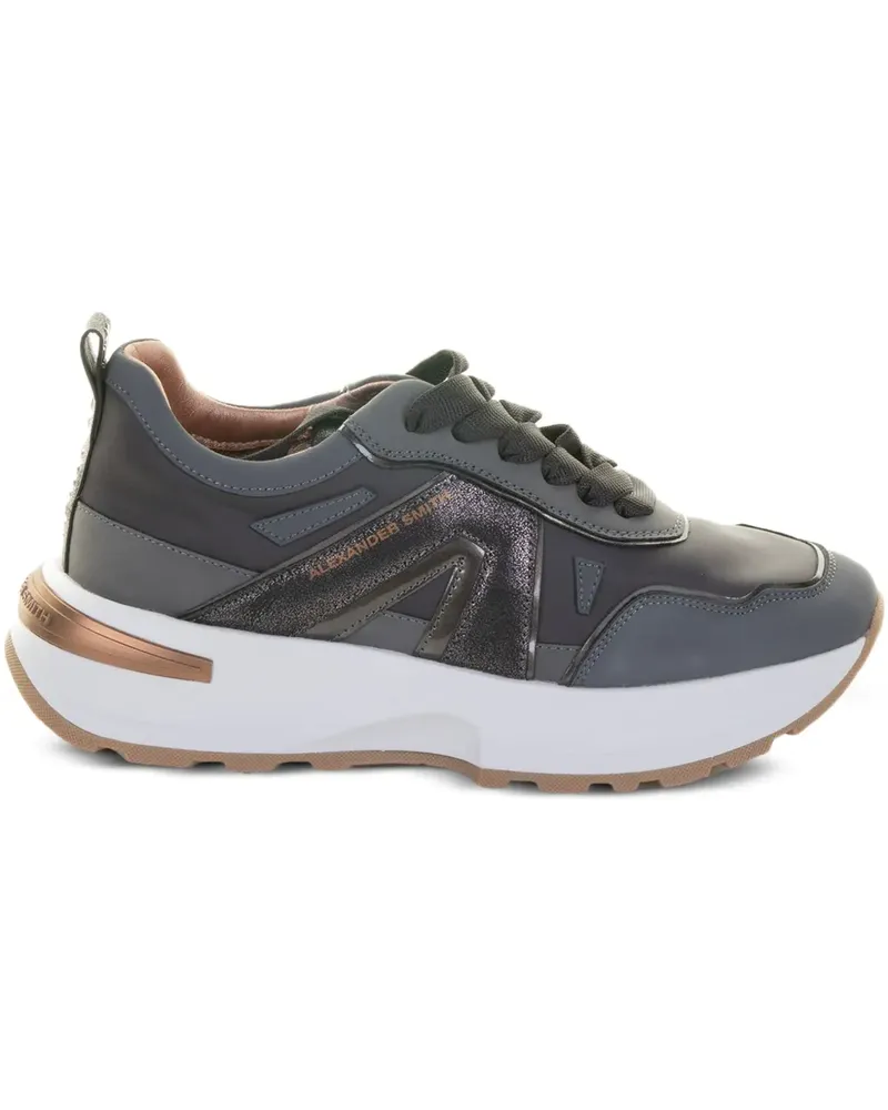 Alexander Smith Sneakers mit Einsätzen - Grau Grau