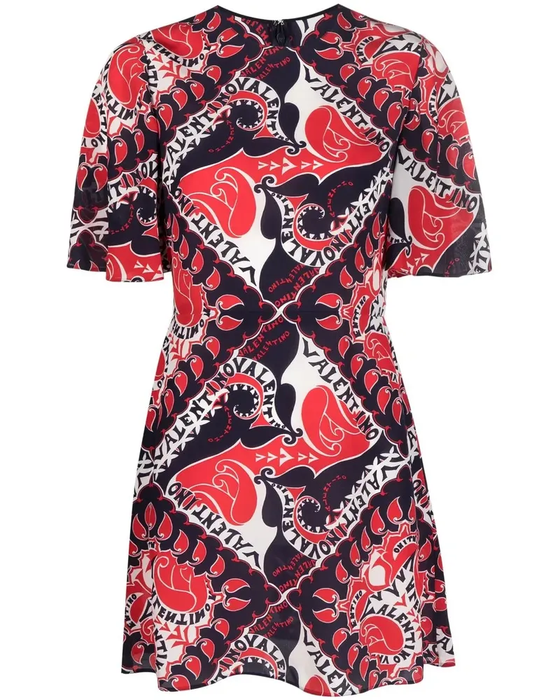 Valentino Garavani Archive Manifesto Kleid - Rot Rot