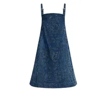 Kleid aus Denim - Blau