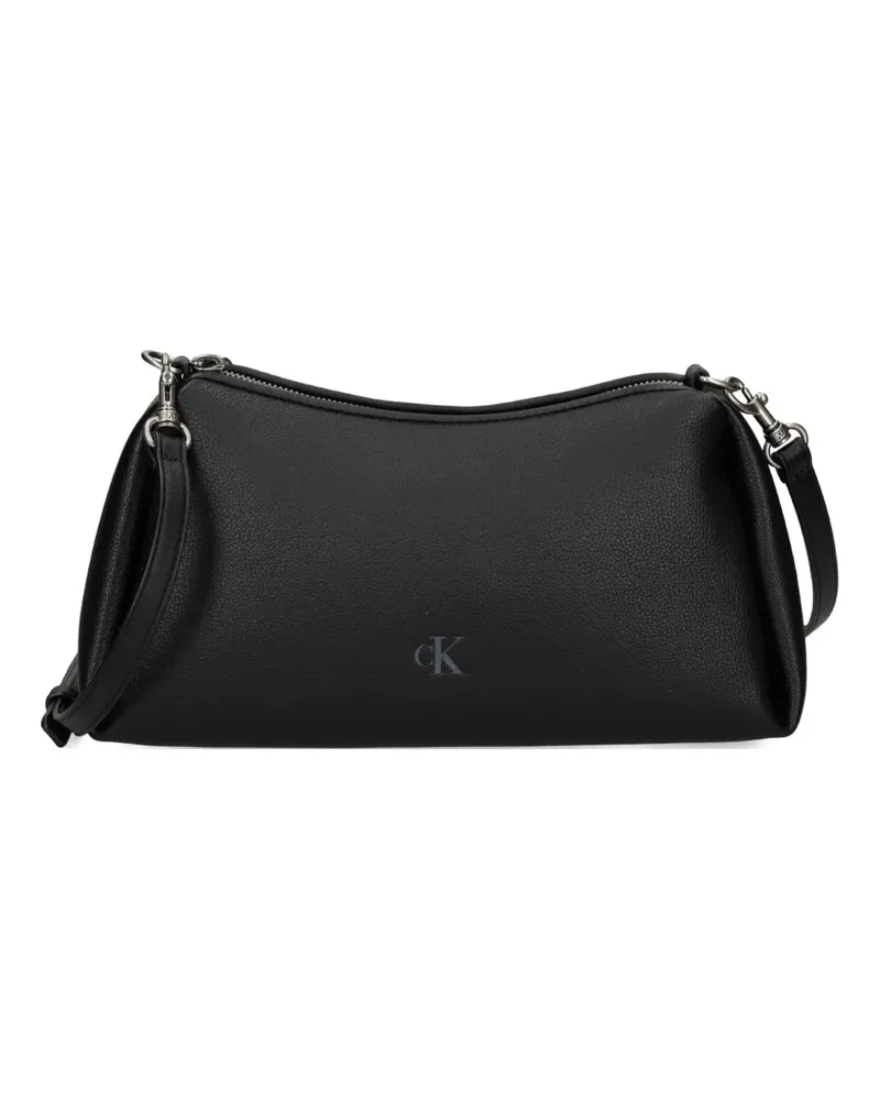 Calvin Klein Umhängetasche mit Logo-Prägung - Schwarz Schwarz