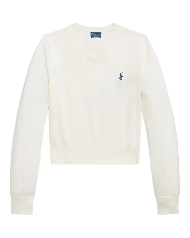 Ralph Lauren Pullover mit V-Ausschnitt - Nude Nude