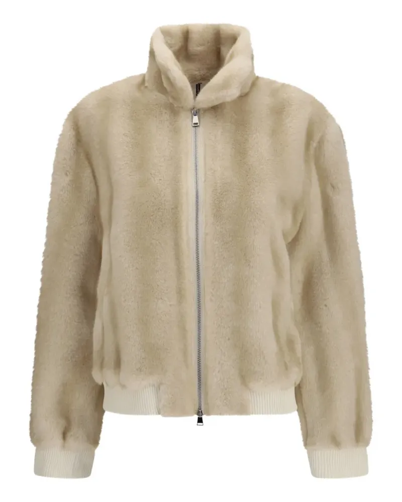 s.w.o.r.d 6.6.44 Cropped-Jacke aus Faux Fur - Nude Nude