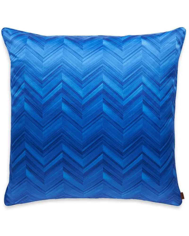 Missoni Home Kissen mit Zickzackmuster - Blau Blau