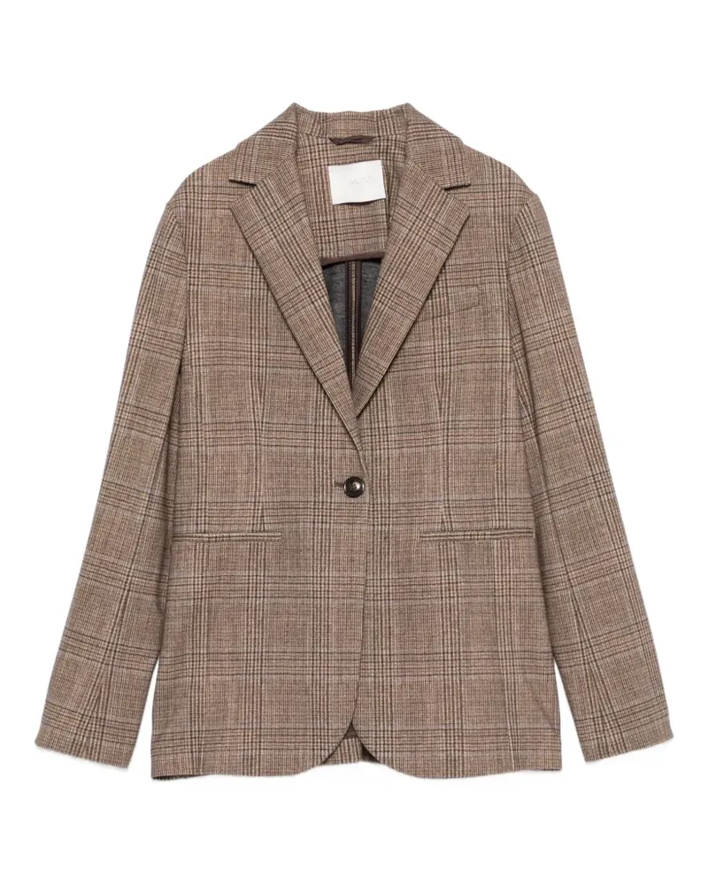 CIRCOLO 1901 Karierter Blazer - Braun Braun