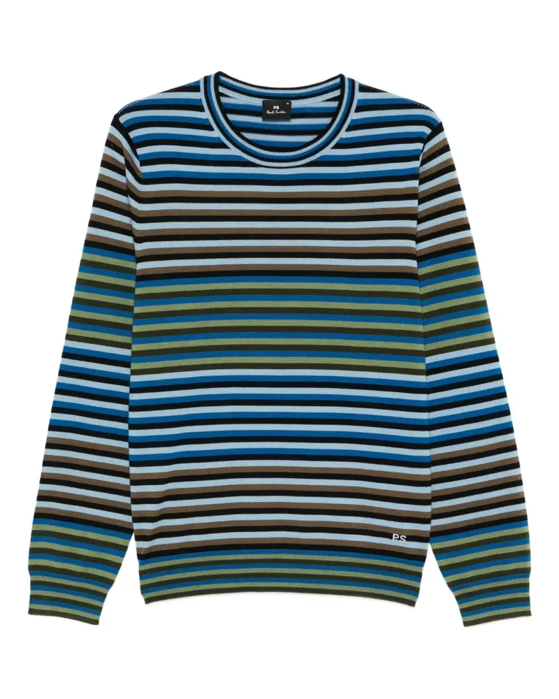 Paul Smith striped sweater - Blau Blau