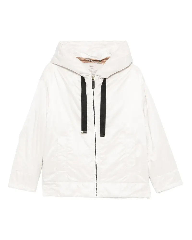 Max Mara Wattierte Green Kapuzenjacke - Nude Nude