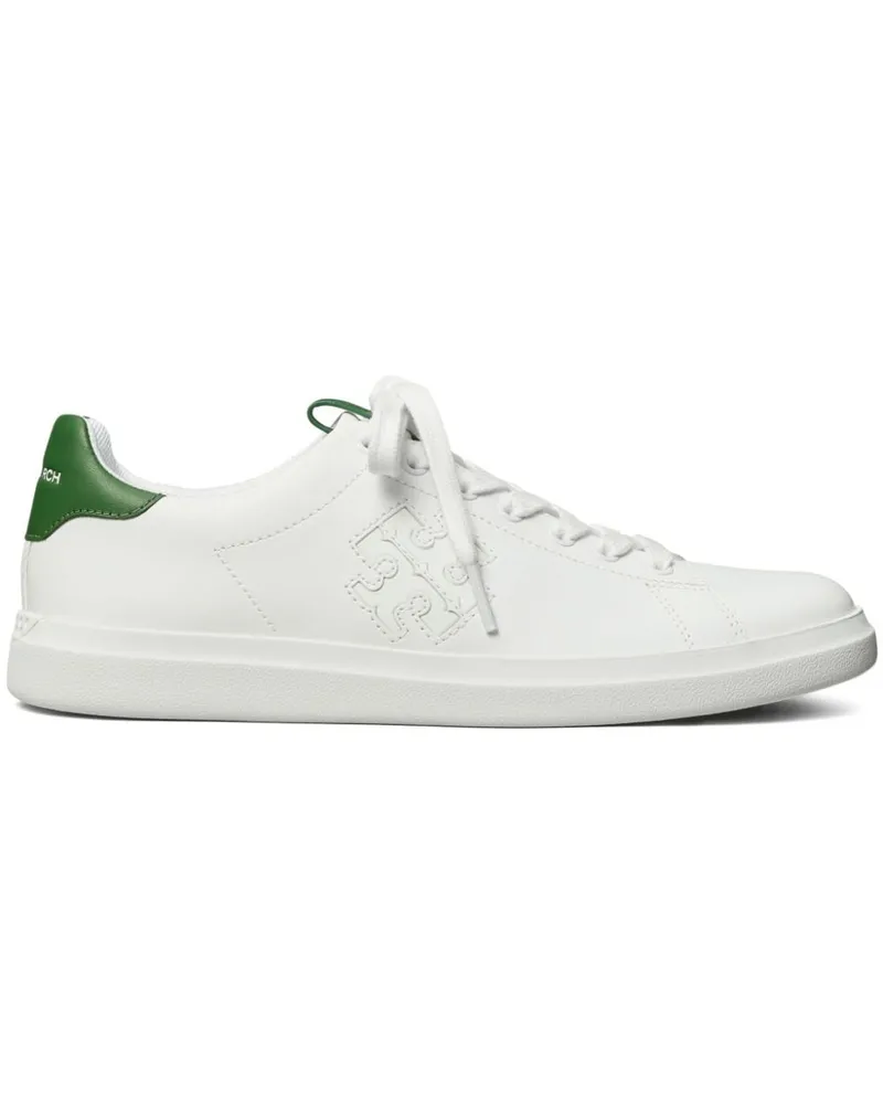 Tory Burch Double T Howell Court Sneakers - Weiß Weiß