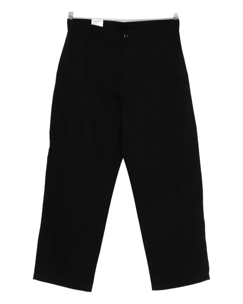 Carhartt WIP Geknöpfte Hose - Schwarz Schwarz