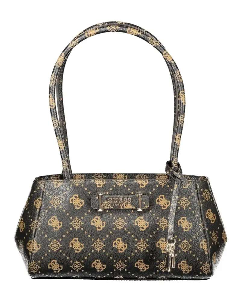 Guess monogram-print shoulder bag - Braun Braun