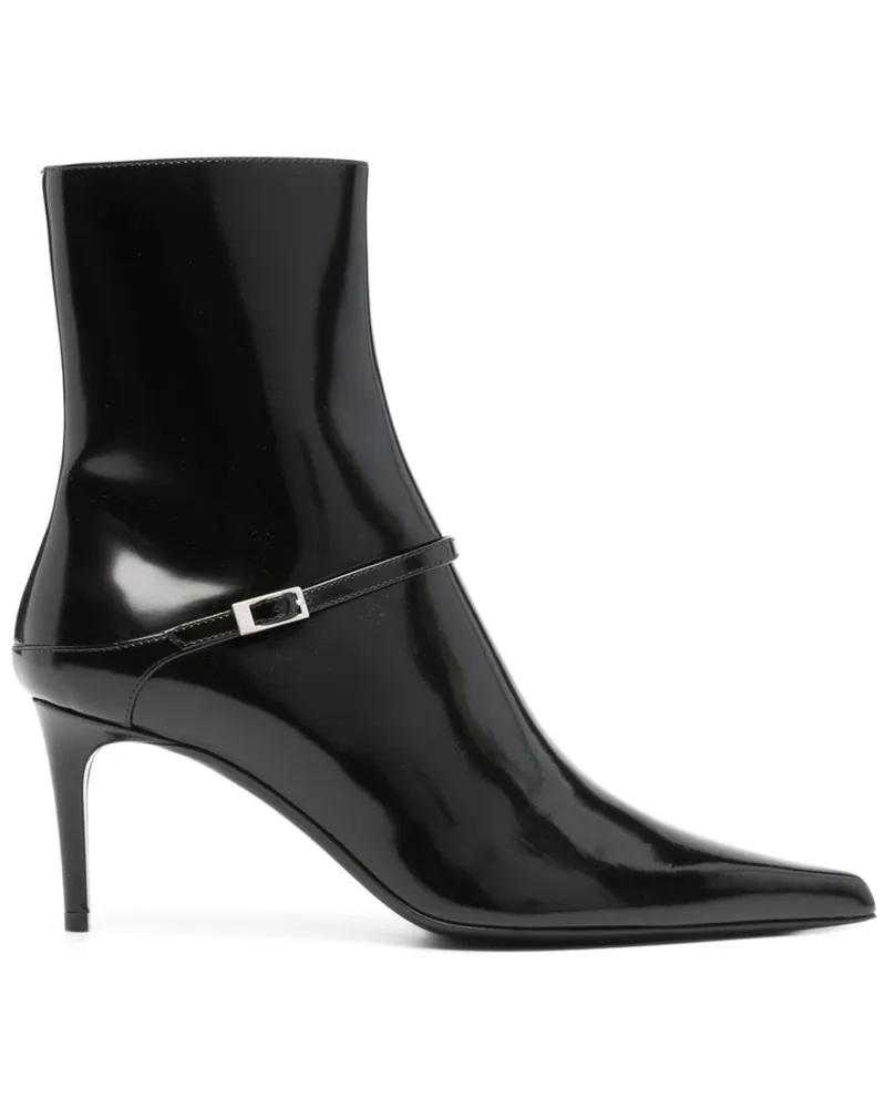 Saint Laurent Vendome Stiefeletten 70mm - Schwarz Schwarz