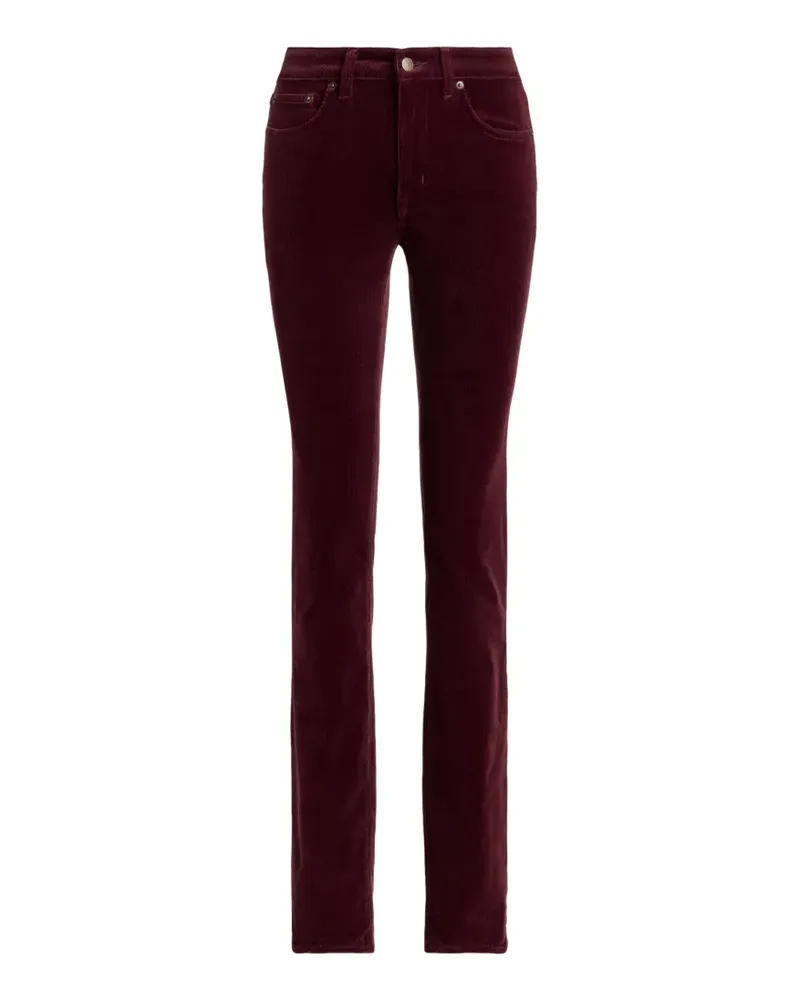 Ralph Lauren Schmale Cordhose - Rot Rot