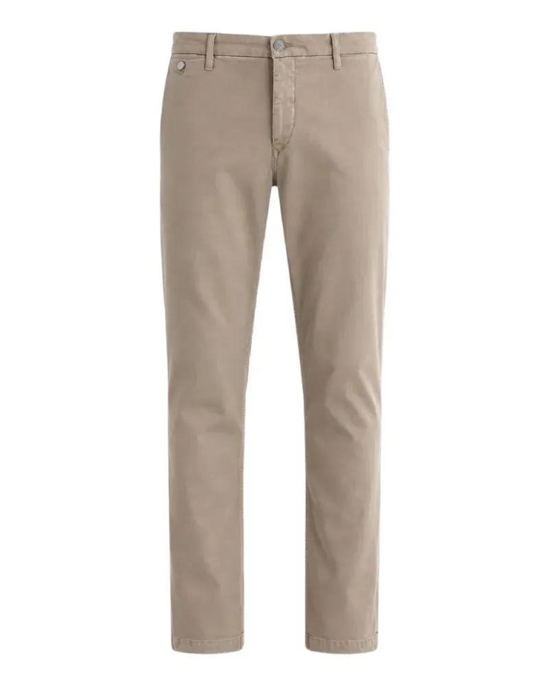 Replay logo-plaque slim-fit jeans - Nude Nude