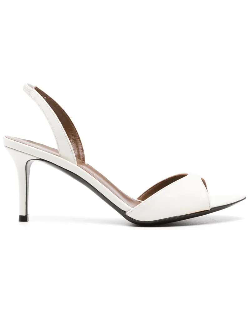 Giuseppe Zanotti Slingback-Sandalen 75mm Weiß