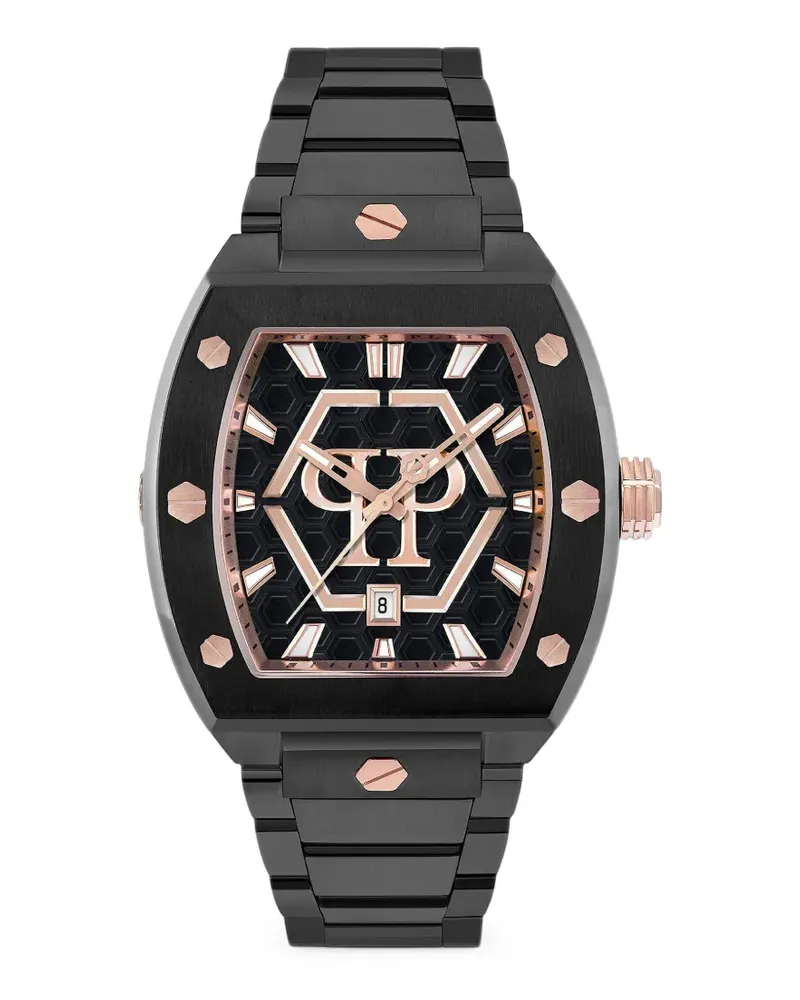 Philipp Plein The Hexagon Phantom 44mm watch - Schwarz Schwarz