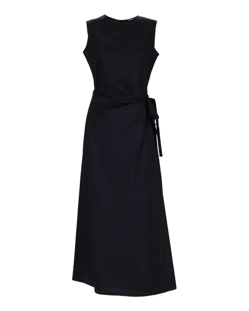 ASPESI tie-waist midi dress - Blau Blau