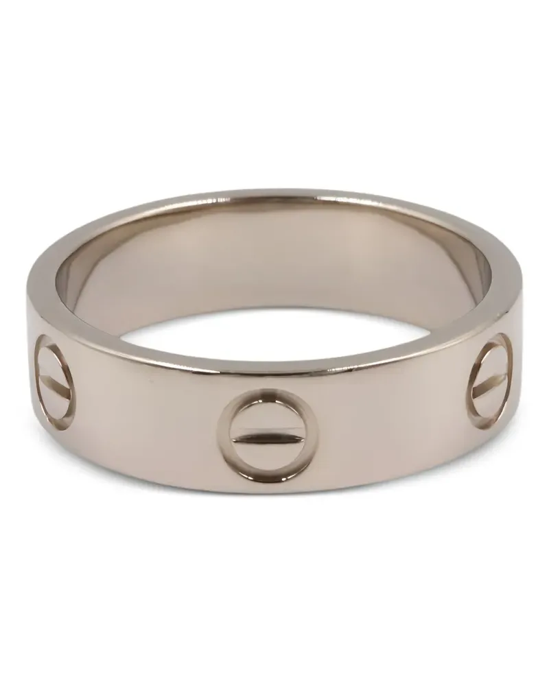 Cartier 18kt Love Weißgoldring - Silber Silber