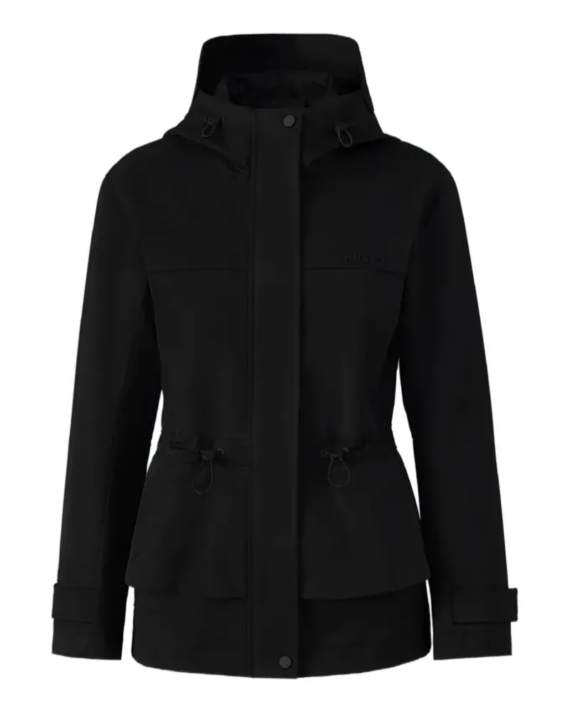 Mackage Kaori-Lvs hooded drawstring jacket - Schwarz Schwarz