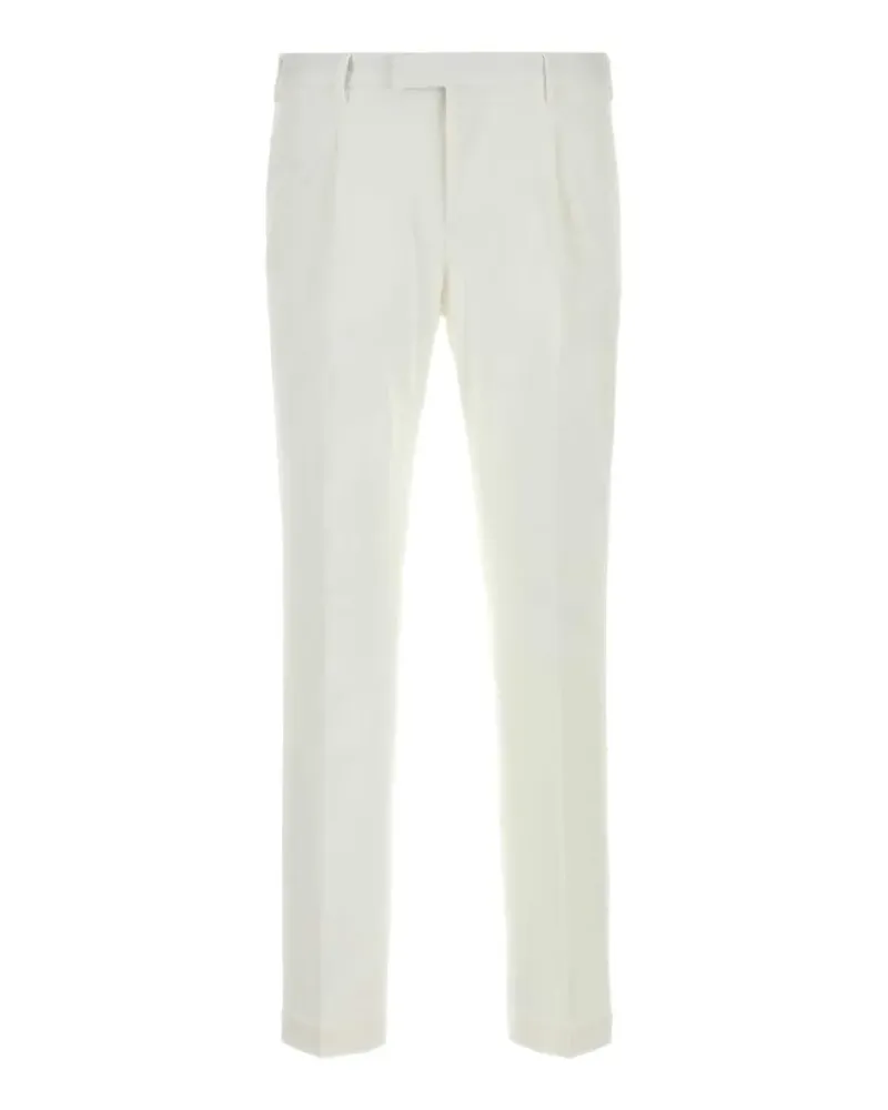 PT TORINO pleated tailored trousers - Weiß Weiß