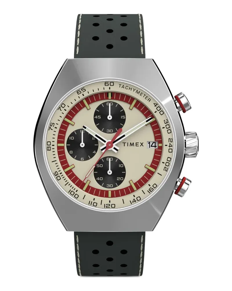 Timex 42mm Legacy Tonneau Chronograph watch - Nude Nude