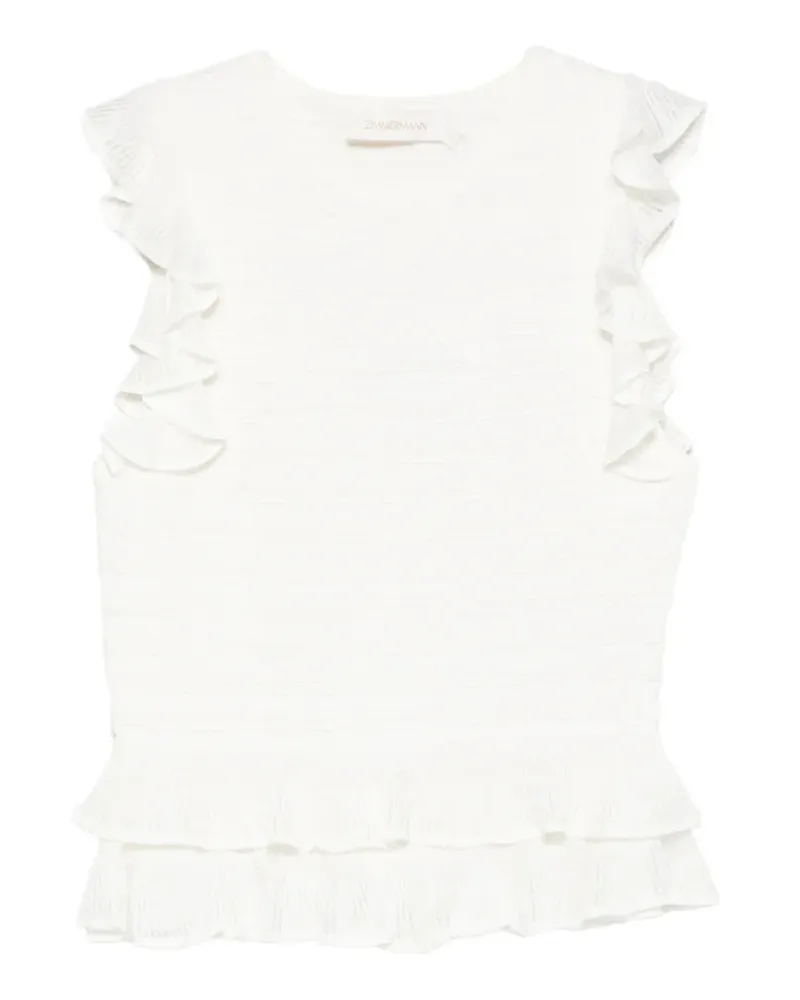 Zimmermann Luna top - Weiß Weiß