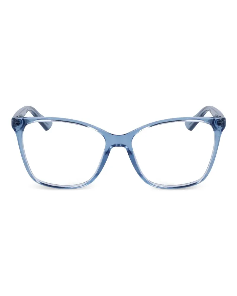 Calvin Klein Brille im Cat-Eye-Design - Blau Blau