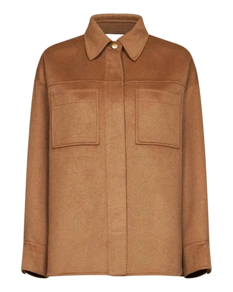 Kaos button-up chest-pocket jacket - Braun Braun