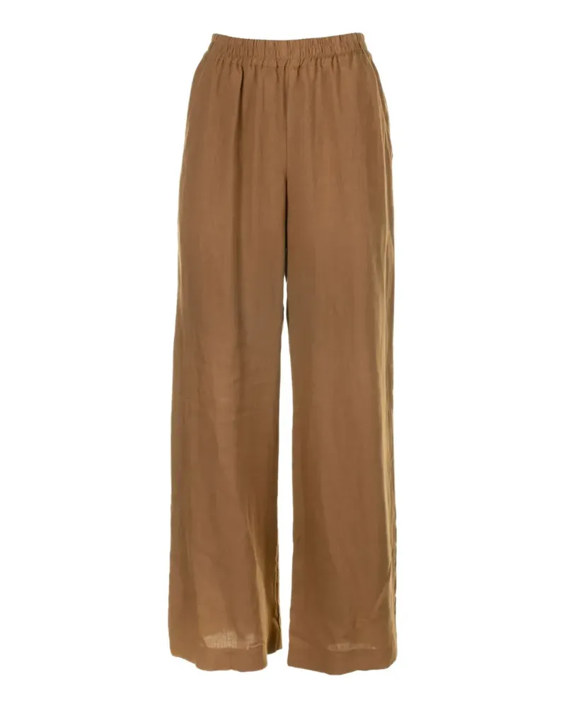 Eleventy high-waisted elastic trousers - Braun Braun