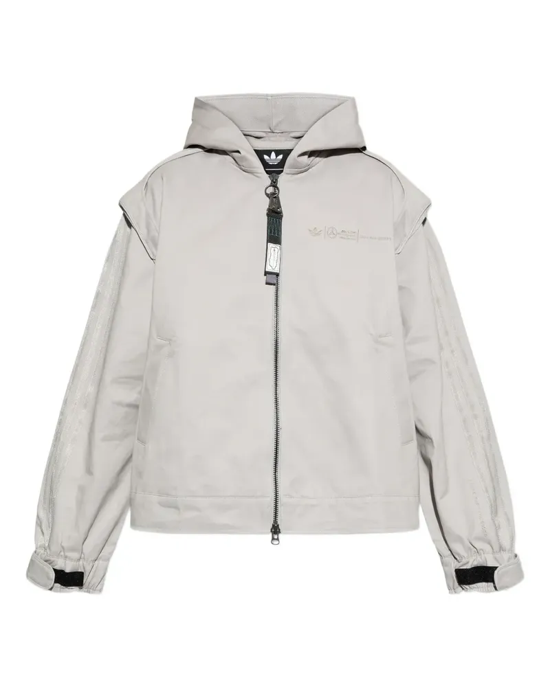 adidas x Bad Bunny x Mercedes AMG Petronas Formula 1 Jacke - Grau Grau