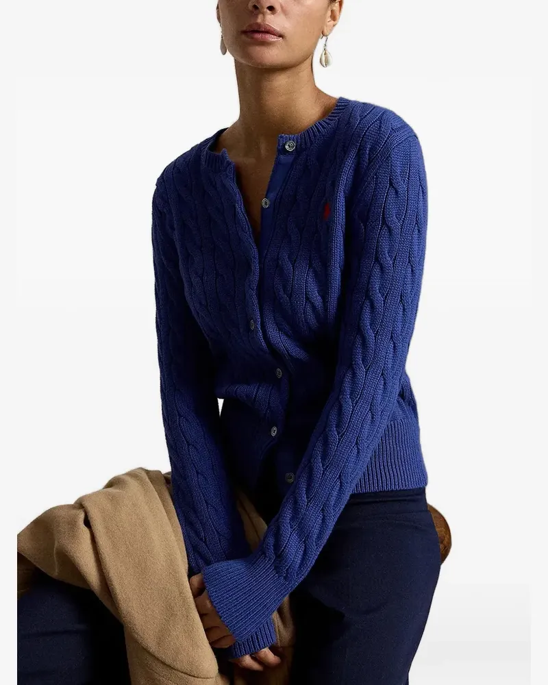 Ralph Lauren cable-knit cardigan - Blau Blau