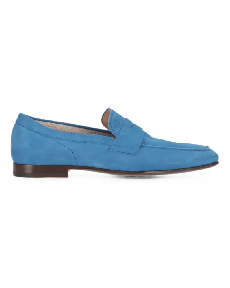 TOD'S suede penny loafers - Blau Blau