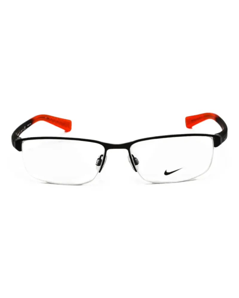 Nike rectangle-frame glasses - Schwarz Schwarz