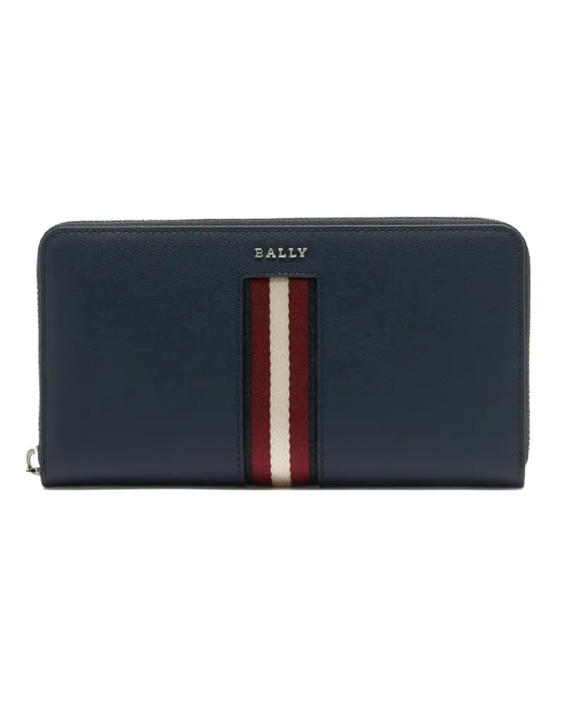 Bally ribbon zip wallet - Blau Blau