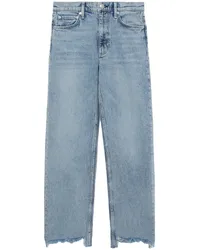 Rag & Bone Jeans mit geradem Bein Blau