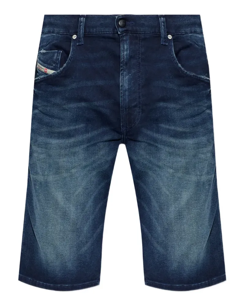 Diesel D-Krooley-Short-Bw faded denim shorts - Blau Blau