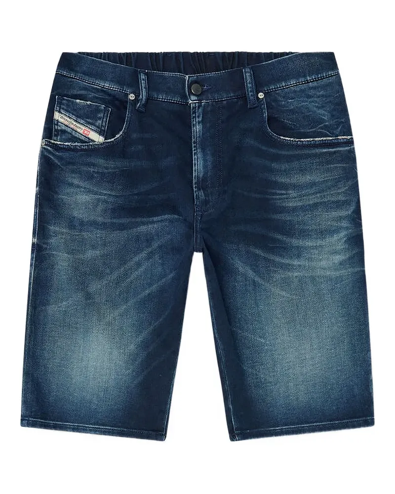 Diesel Ausgeblichene D-Krooley-Short-Bw Jeans-Shorts - Blau Blau