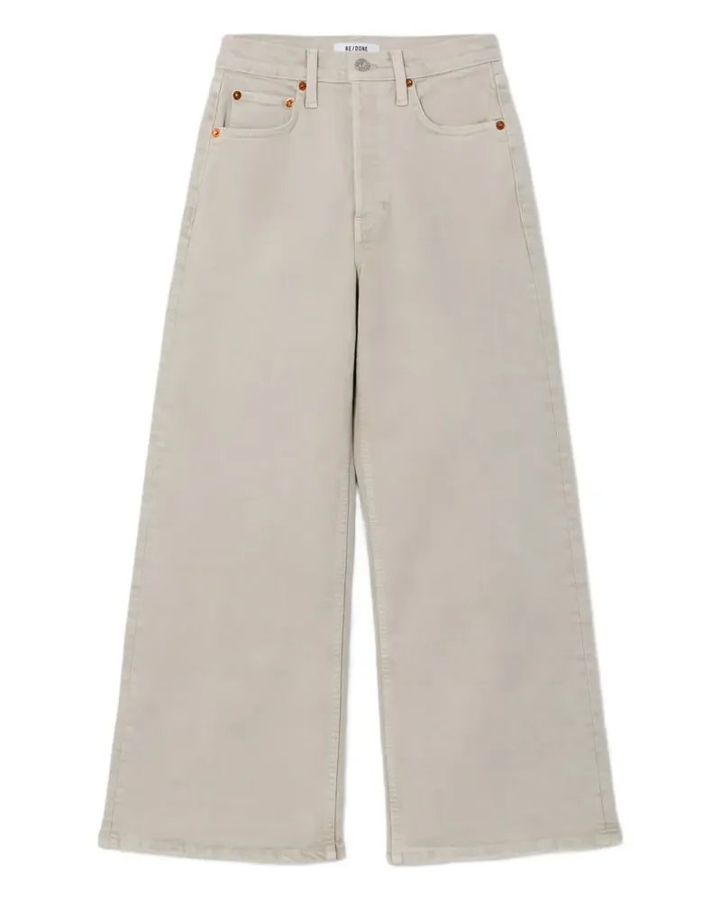 RE/DONE Jeans mit hohem Bund - Nude Nude