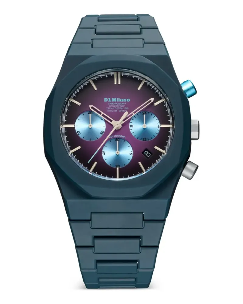 D1 Milano Spectrum Chronograph 40,5mm - Blau Blau