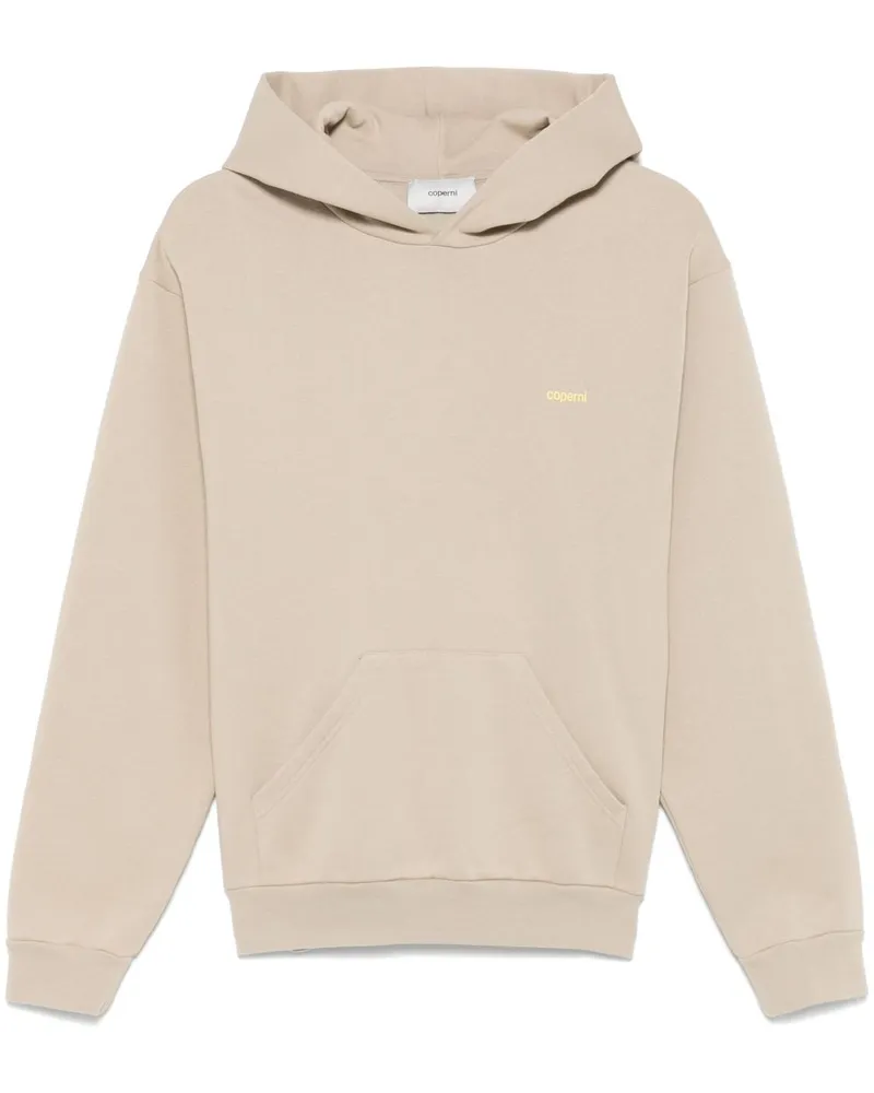 COPERNI Hoodie mit Logo-Print - Nude Nude