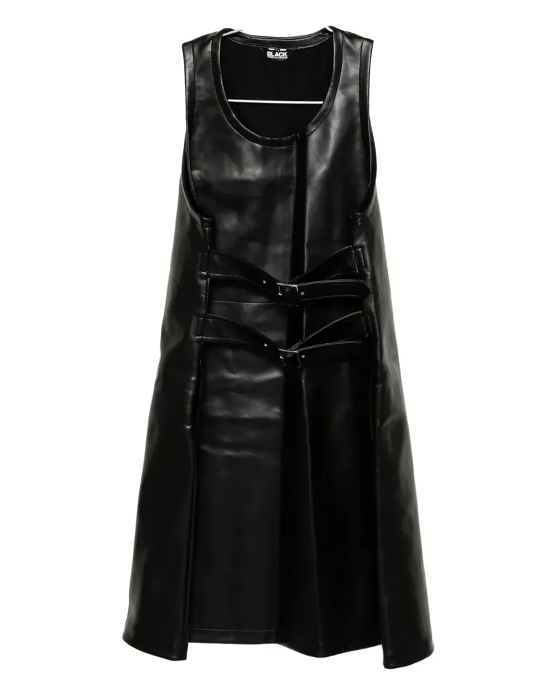 Comme des Garçons Kleid mit Gürtel - Schwarz Schwarz