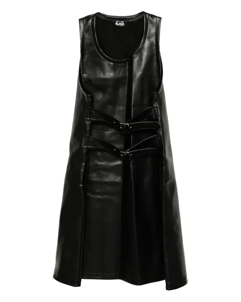Comme des Garçons Kleid mit Gürtel - Schwarz Schwarz