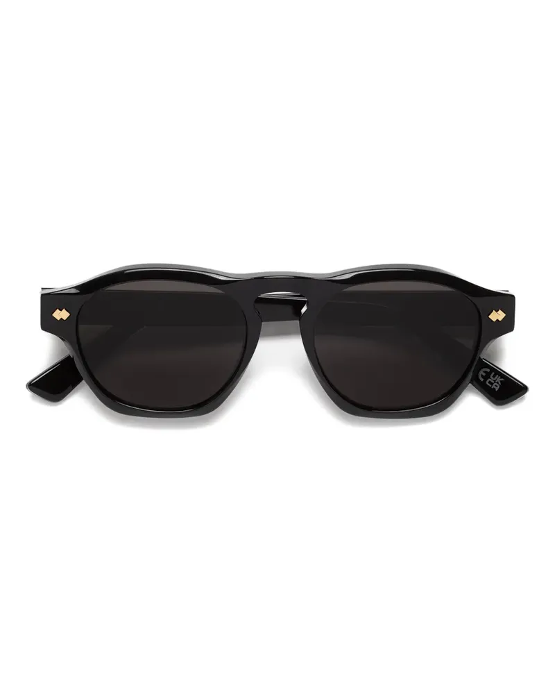 Marni x RETROSUPERFUTURE Yunari Sonnenbrille mit rundem Gestell - Schwarz Schwarz
