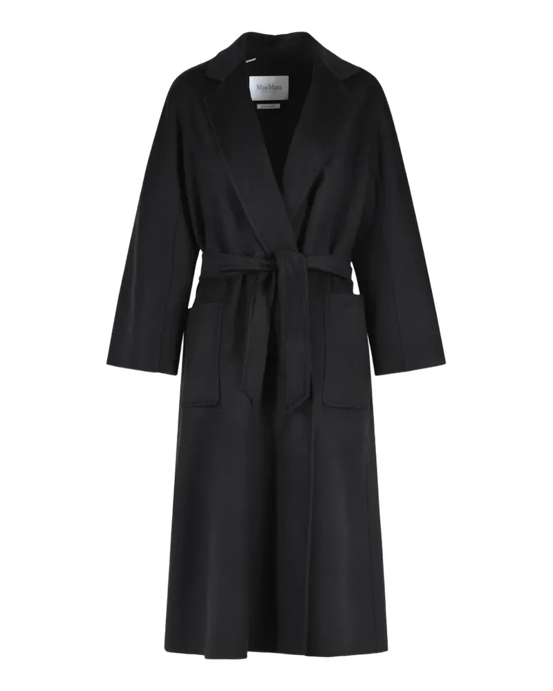 Max Mara Ludmilla belted cashmere coat - Schwarz Schwarz