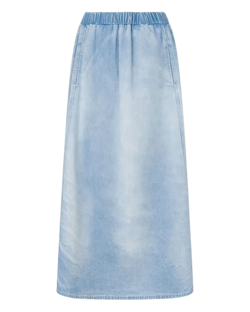 Moschino Maxirock mit elastischem Bund - Blau Blau