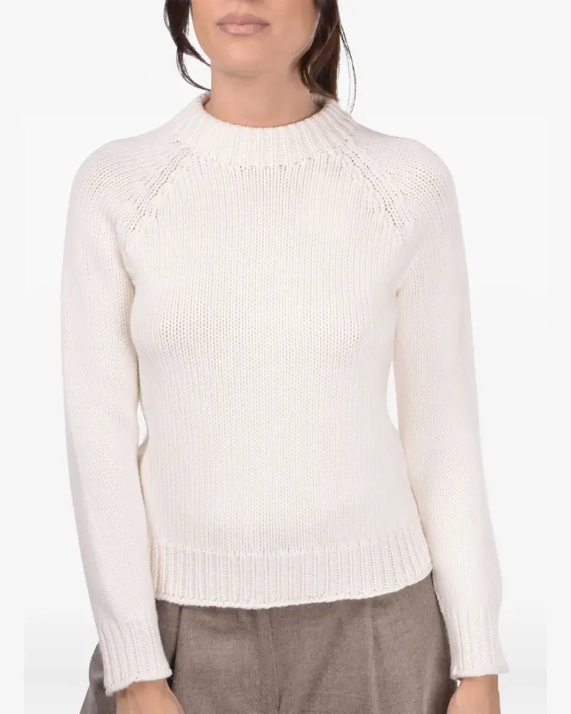 Gran Sasso Pullover mit Raglanärmeln - Weiß Weiß