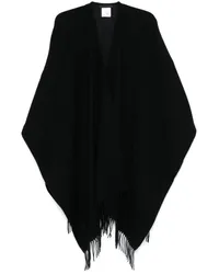 Valentino Garavani Cape aus Kaschmir Schwarz